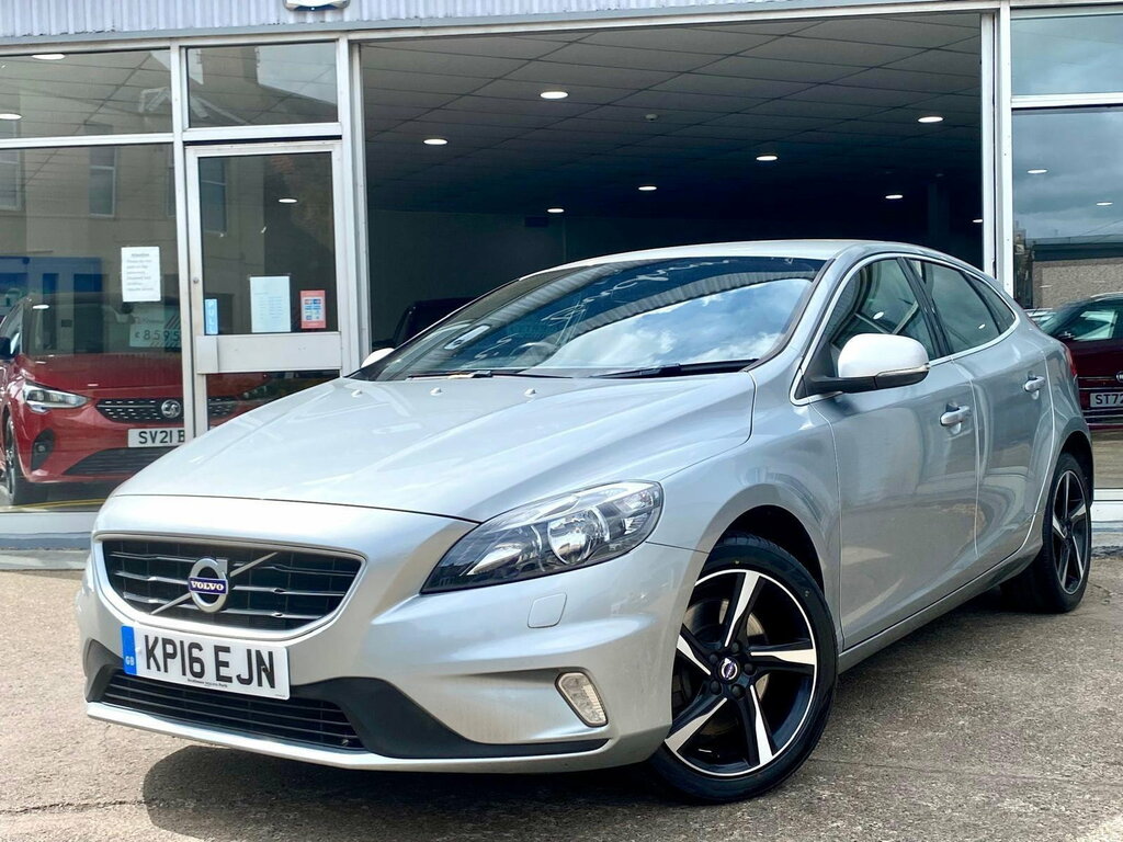 Volvo V40 2.0 D2 R-design Nav Euro 6 Ss Silver