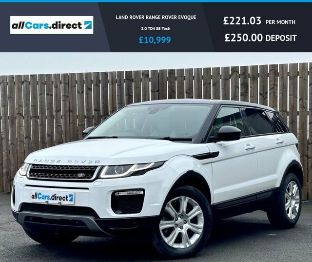 Land Rover Range Rover Evoque 2.0 Td4 Se Tech White