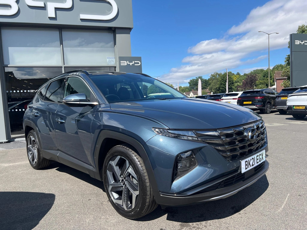 Hyundai Tucson 1.6 H T-gdi Ultimate Euro 6 Ss Blue #4