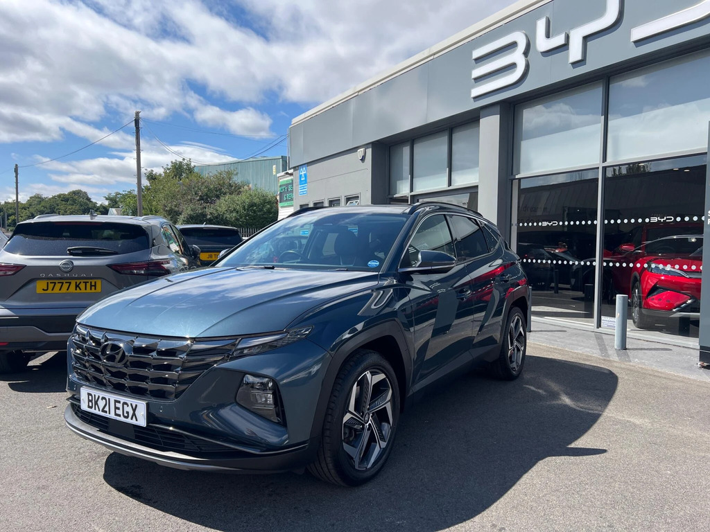 Hyundai Tucson 1.6 H T-gdi Ultimate Euro 6 Ss Blue #2
