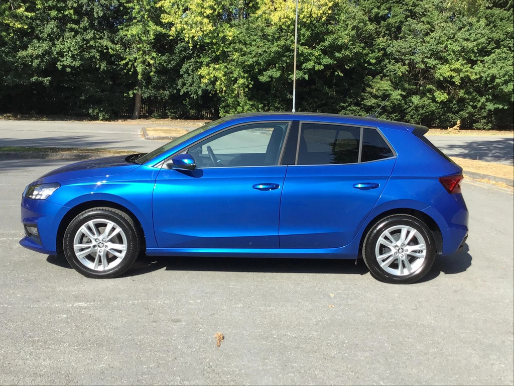 Skoda Fabia 1.0 Tsi Se L Edition Dsg Euro 6 Ss Blue #6