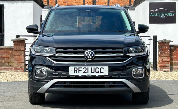 Volkswagen T-Cross 1.0 Tsi R Line Suv Dsg Black #3