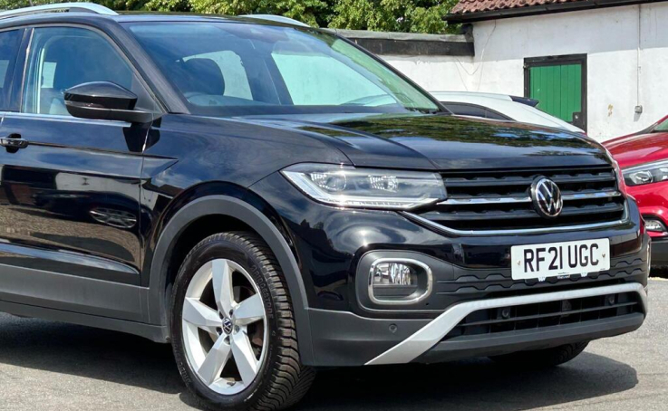 Volkswagen T-Cross 1.0 Tsi R Line Suv Dsg Black #7