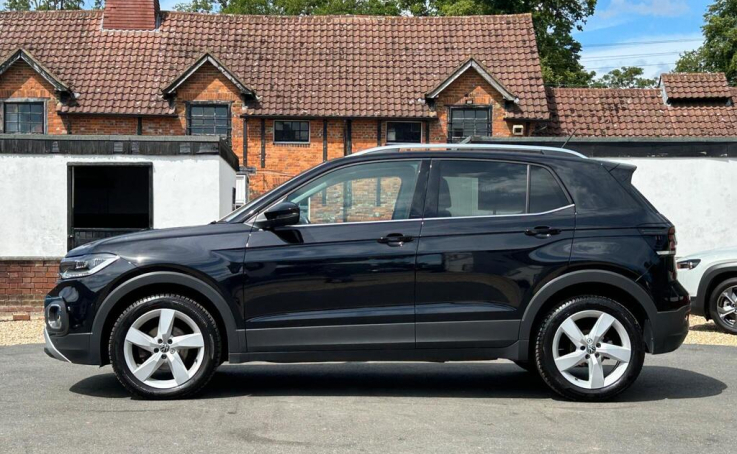 Volkswagen T-Cross 1.0 Tsi R Line Suv Dsg Black #6