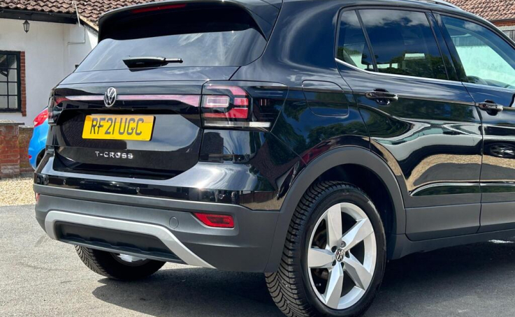 Volkswagen T-Cross 1.0 Tsi R Line Suv Dsg Black #10