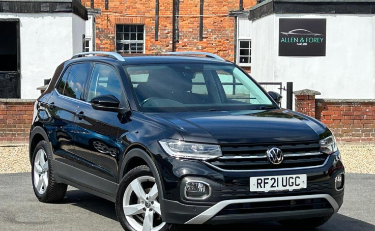 Volkswagen T-Cross 1.0 Tsi R Line Suv Dsg Black #1