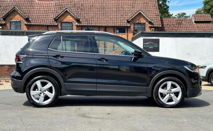 Volkswagen T-Cross 1.0 Tsi R Line Suv Dsg Black #5