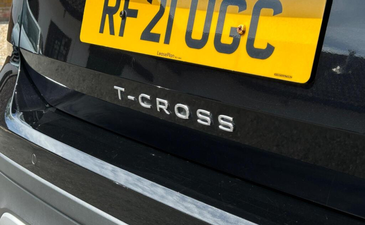 Volkswagen T-Cross 1.0 Tsi R Line Suv Dsg Black #14