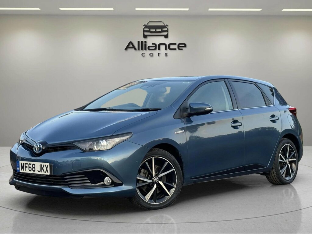 Toyota Auris 1.8 Vvt-h Design Cvt Euro 6 Ss MF68JKX Blue