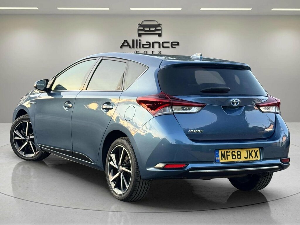 Toyota Auris 1.8 Vvt-h Design Cvt Euro 6 Ss MF68JKX Blue #3