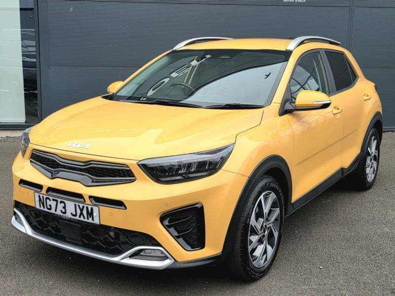 Kia Stonic 1.0T Gdi 48V Gt-line S Yellow #4