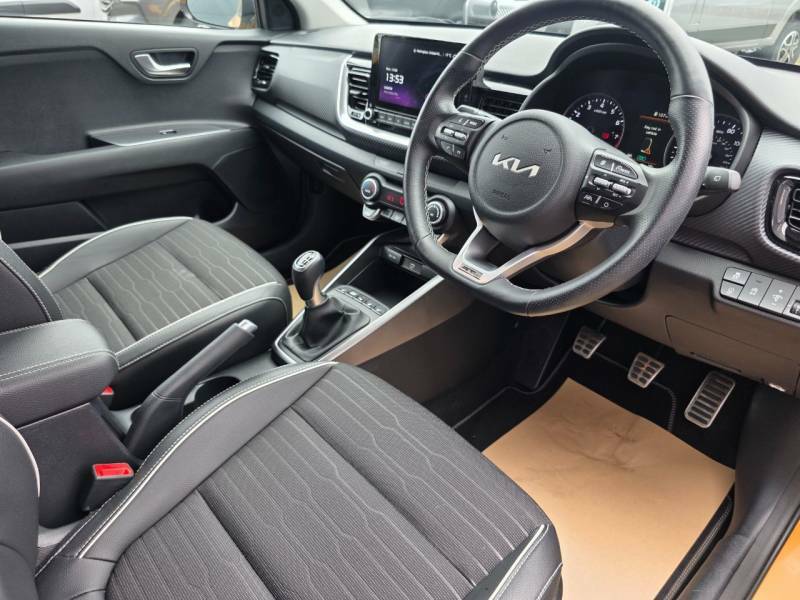 Kia Stonic 1.0T Gdi 48V Gt-line S Yellow #2