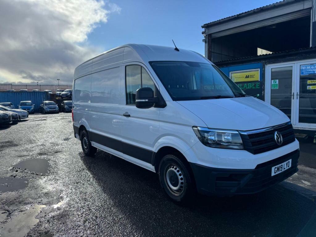Volkswagen Crafter 2.0 Tdi Cr35 Trendline Fwd Lwb High Roof Euro 6 S Black #39