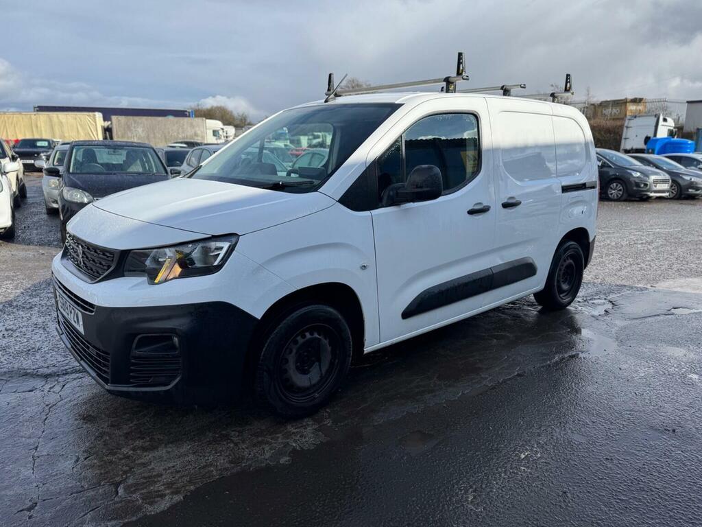 Peugeot Partner 1.6 Bluehdi 650 Professional Standard Panel Van Sw White #3