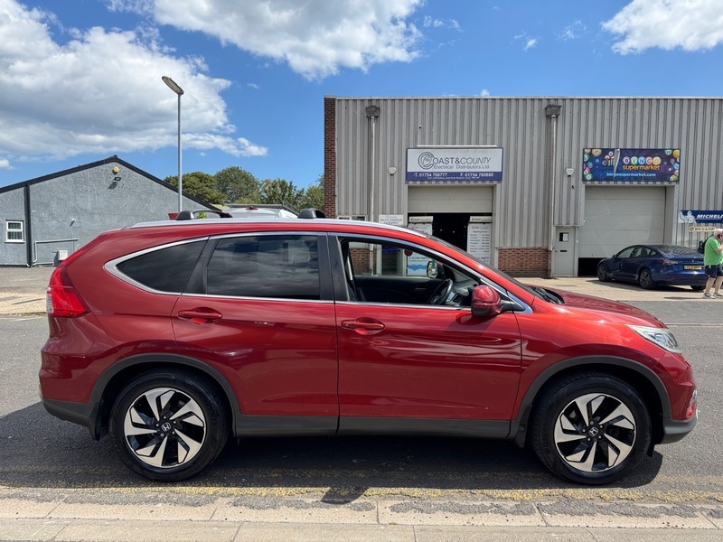 Honda Cr-V I-dtec Ex Red #4