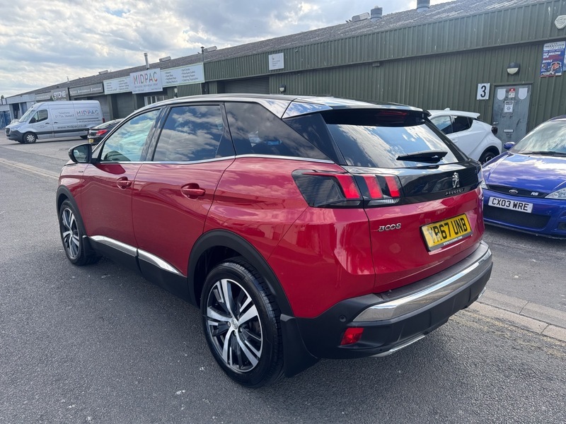 Peugeot 3008 Bluehdi S S Gt Red #5