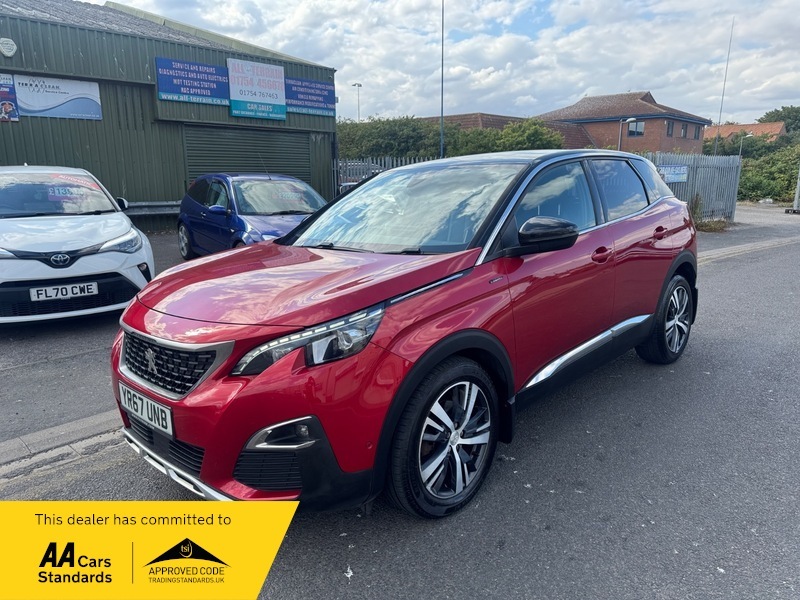 Peugeot 3008 Bluehdi S S Gt Red