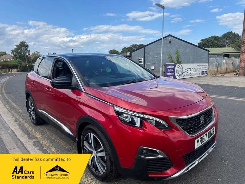 Peugeot 3008 Bluehdi S S Gt Red #2
