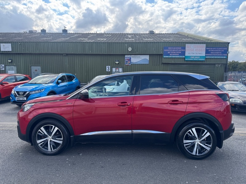 Peugeot 3008 Bluehdi S S Gt Red #3