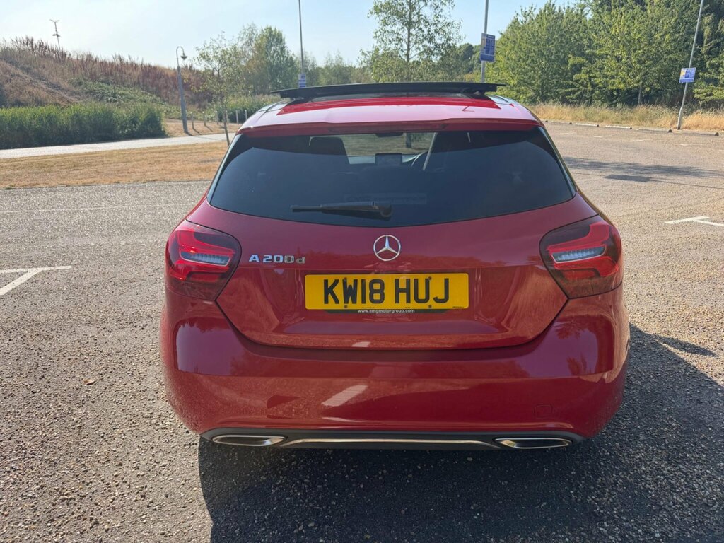 Mercedes-Benz A Class 2.1 A200d Sport Edition Plus 7G-dct Euro 6 Ss 5 KW18HUJ Red #6
