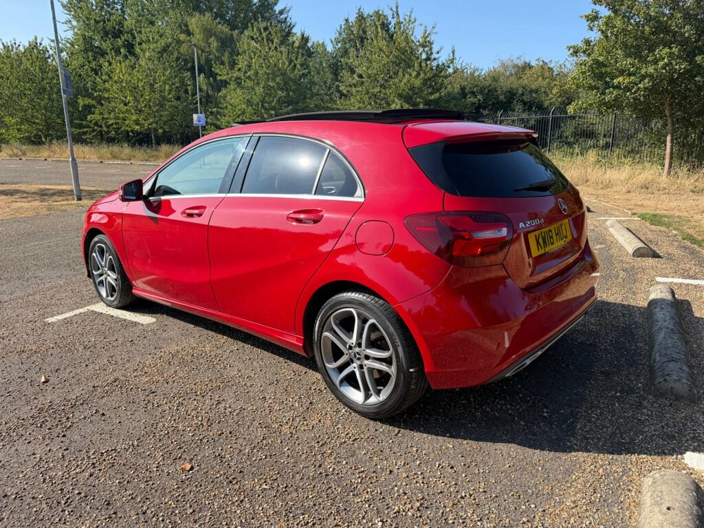 Mercedes-Benz A Class 2.1 A200d Sport Edition Plus 7G-dct Euro 6 Ss 5 KW18HUJ Red #5
