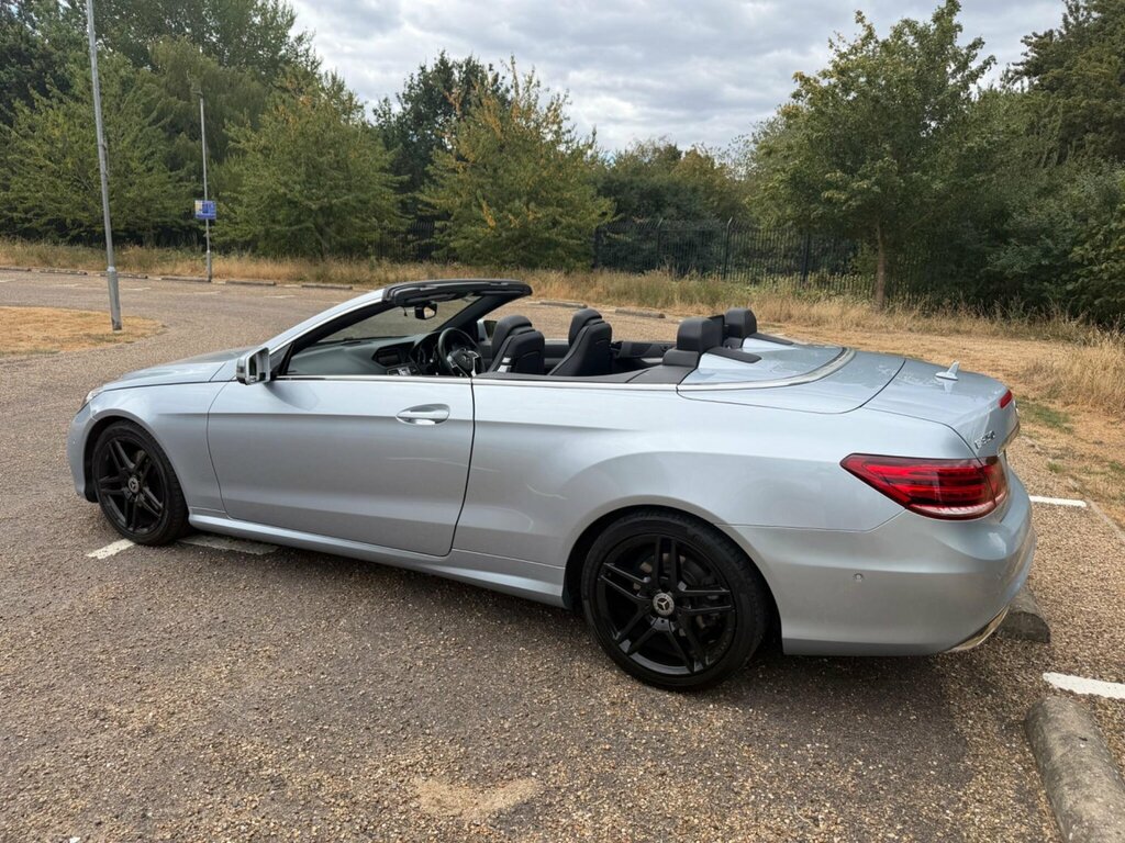 Mercedes-Benz E Class 3.0 E350d V6 Bluetec Amg Sport Cabriolet G-tronic Silver #4