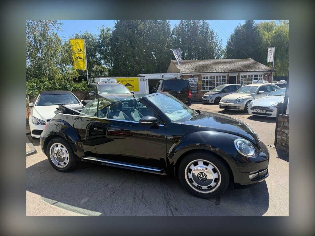 Volkswagen Beetle 1.4 Tsi Design Cabriolet Euro 5 Black #4