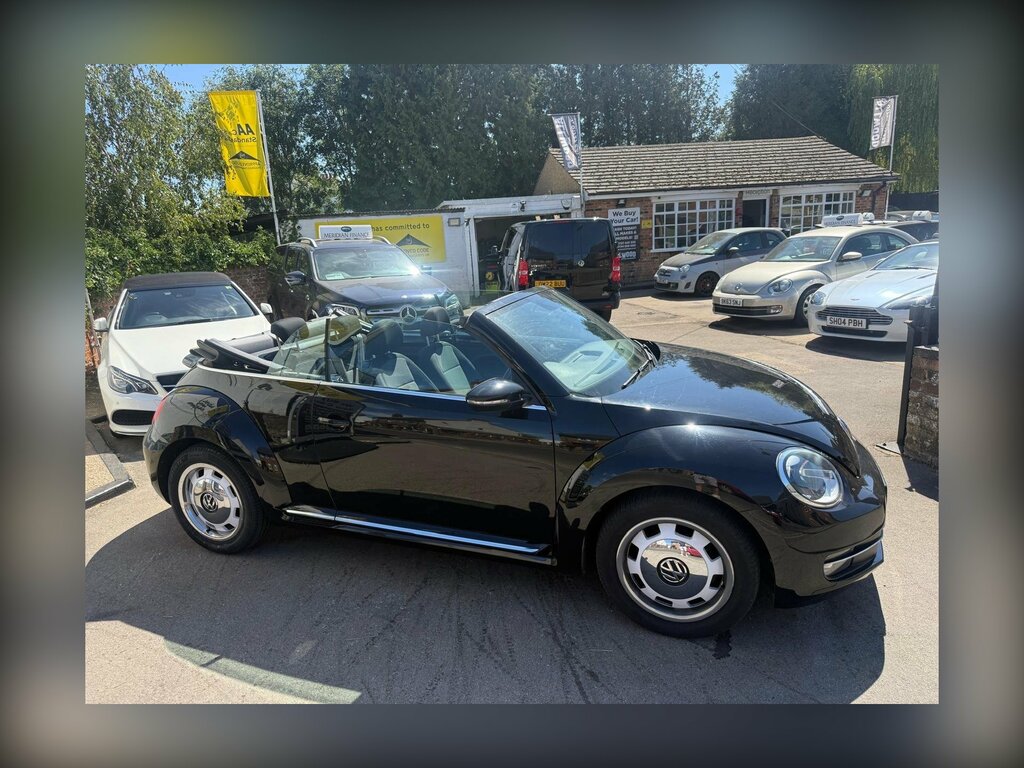 Volkswagen Beetle 1.4 Tsi Design Cabriolet Euro 5 Black #3