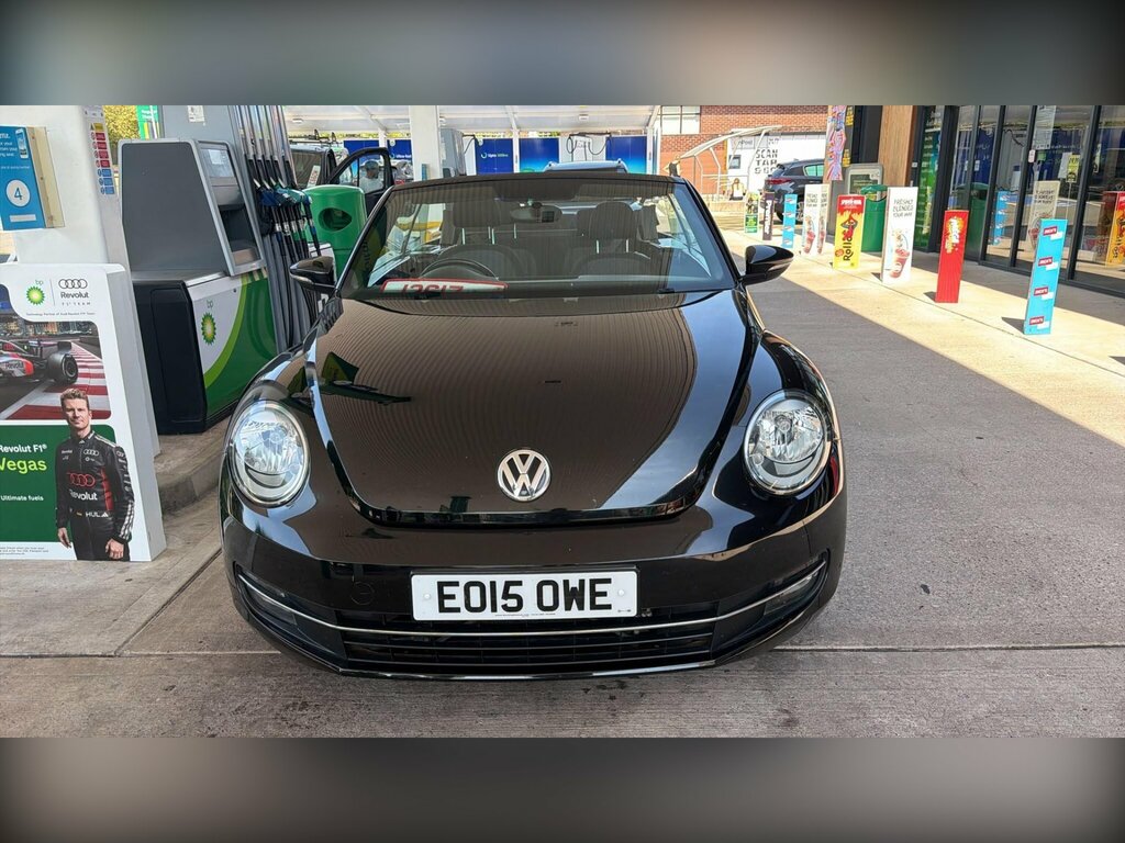 Volkswagen Beetle 1.4 Tsi Design Cabriolet Euro 5 Black #2