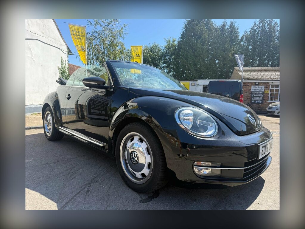 Volkswagen Beetle 1.4 Tsi Design Cabriolet Euro 5 Black