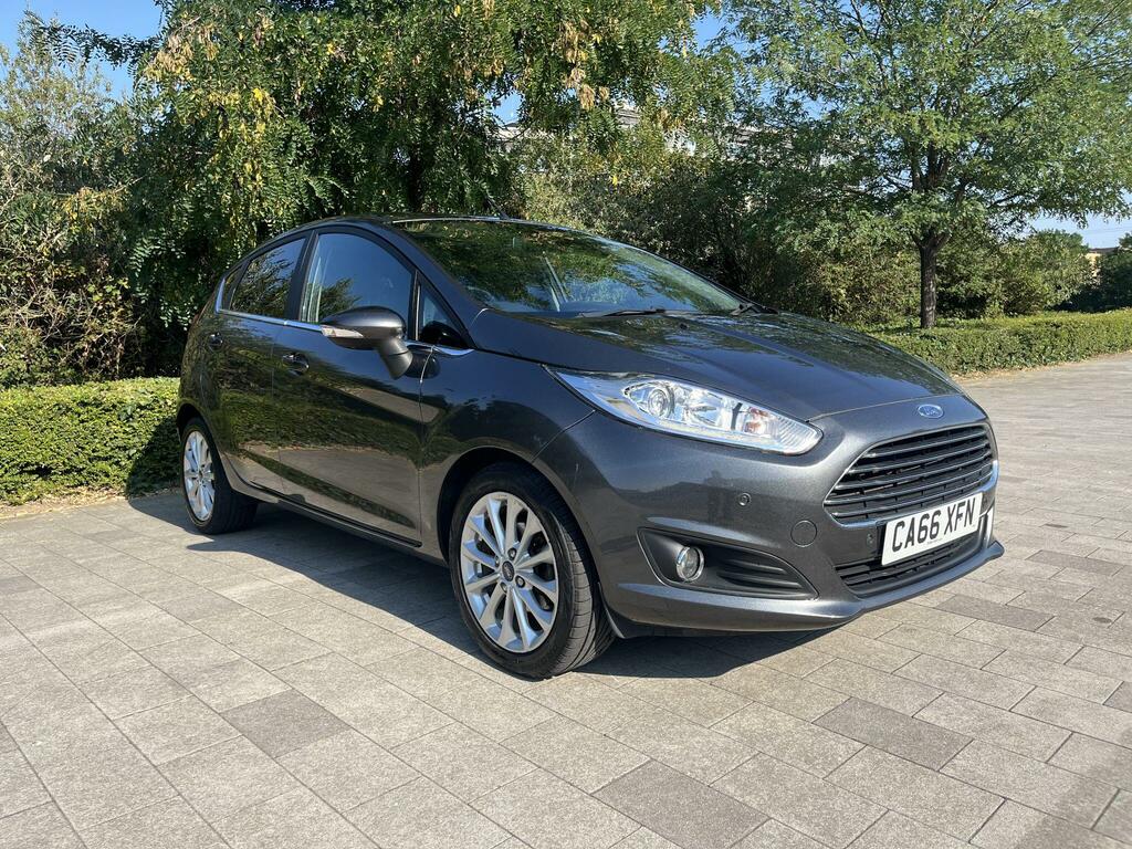 Ford Fiesta 1.0T Ecoboost Titanium X Powershift Euro 6 CA66XFN Grey #2