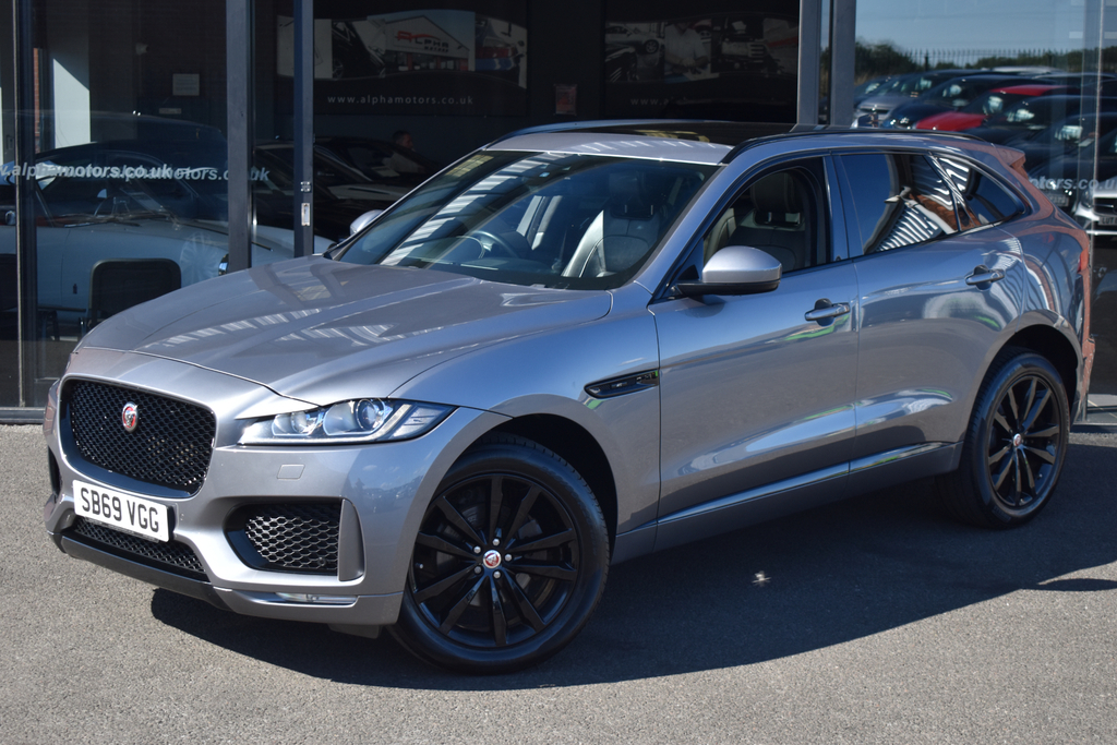Jaguar F-Pace 2.0 D180 Chequered Flag Suv Awd Eu Grey #4
