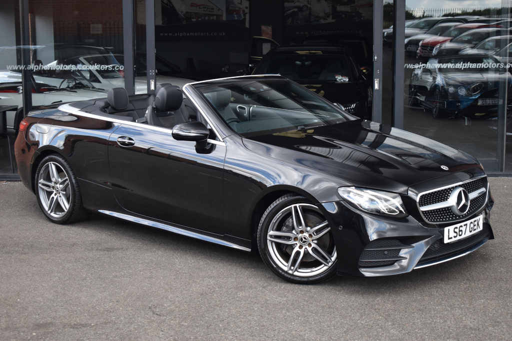 Mercedes-Benz E Class 2.0 E220d Amg Line Premium Cabriolet 