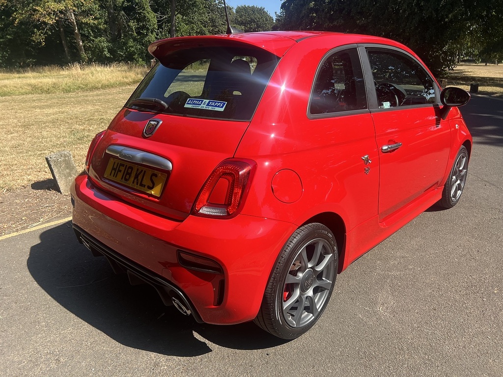 Abarth 595 T-jet 201818 Red #6