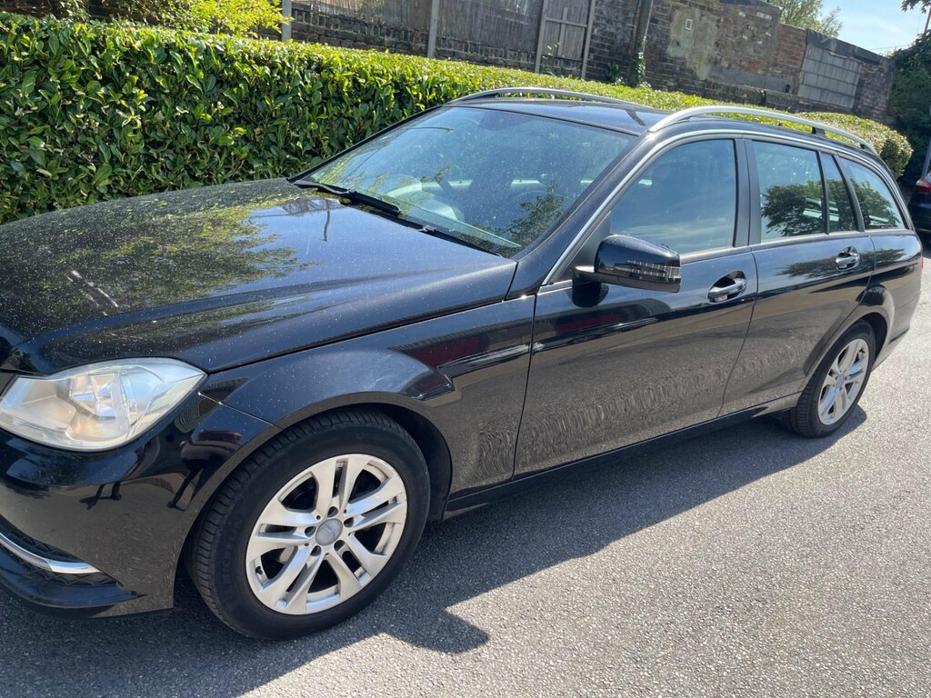 Mercedes-Benz C Class 2.1 C200 Cdi Blueefficiency Executive Se G-tronic Black #3