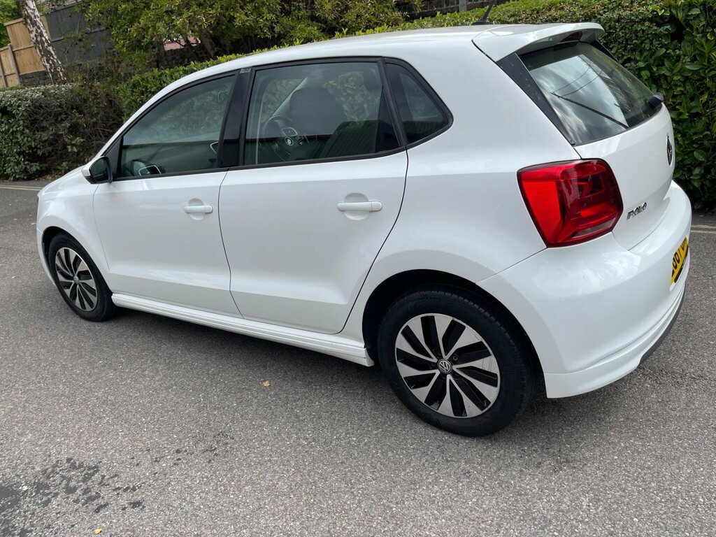 Volkswagen Polo 1.0 Tsi Bluemotion Tech Bluemotion Euro 6 Ss White #4