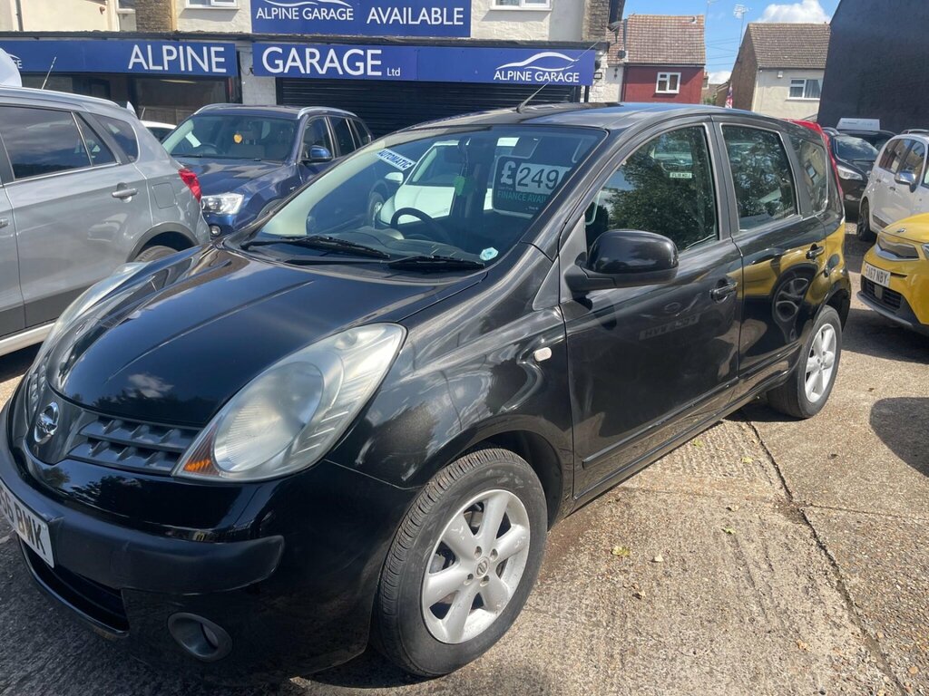 Nissan Note 1.6 16V Se LB56BWK Black #2