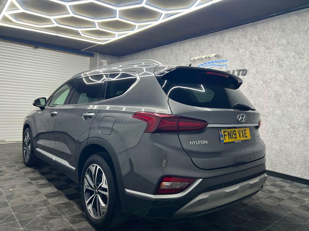 Hyundai Santa Fe 2.2 Crdi Premium Se 4Wd Euro 6 Ss 7 Se FN19VXE Grey #5