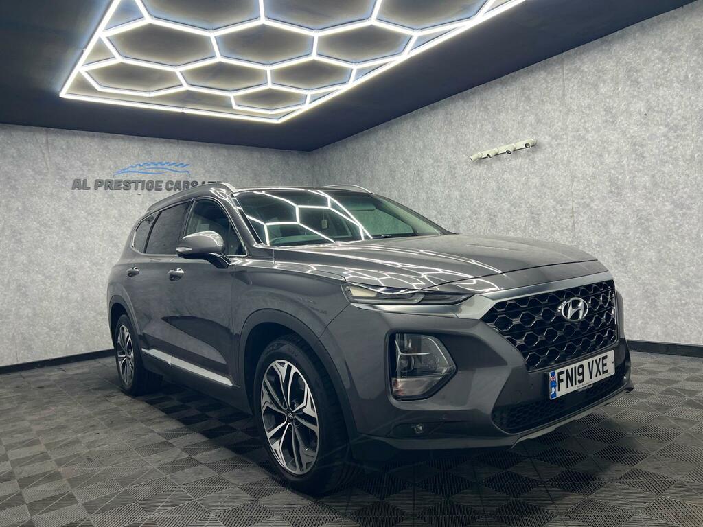 Hyundai Santa Fe 2.2 Crdi Premium Se 4Wd Euro 6 Ss 7 Se FN19VXE Grey #3
