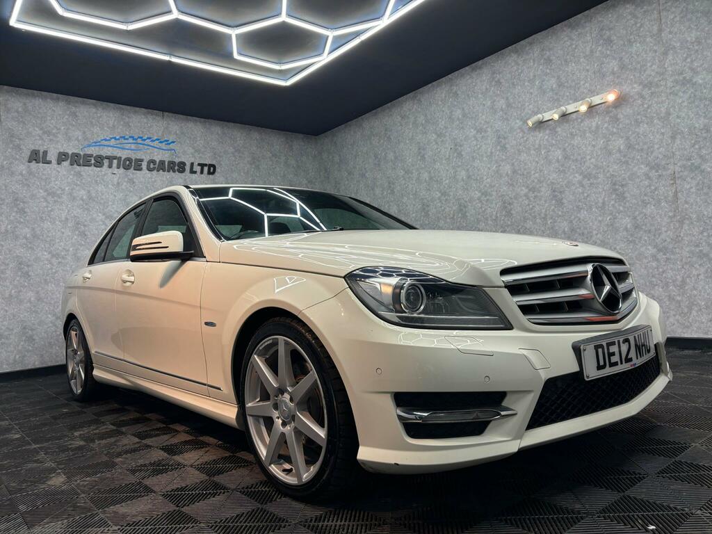 Mercedes-Benz C Class 2.1 C200 Cdi Blueefficiency Sport G-tronic Euro 5 DE12NHU White #4