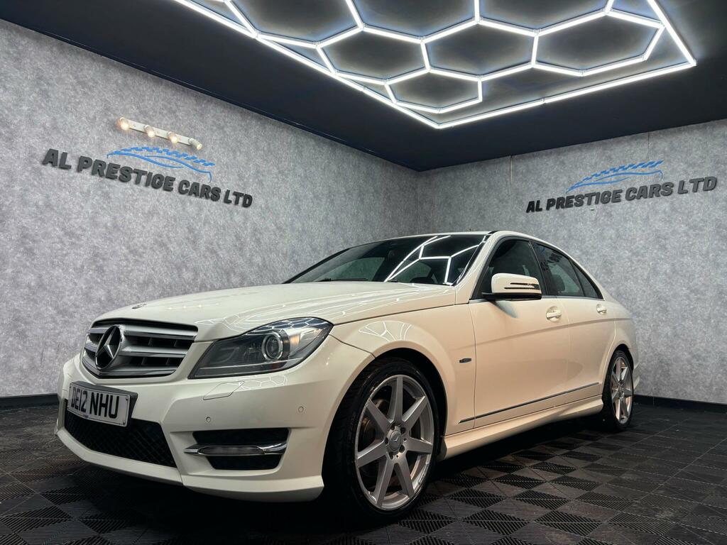 Mercedes-Benz C Class 2.1 C200 Cdi Blueefficiency Sport G-tronic Euro 5 DE12NHU White