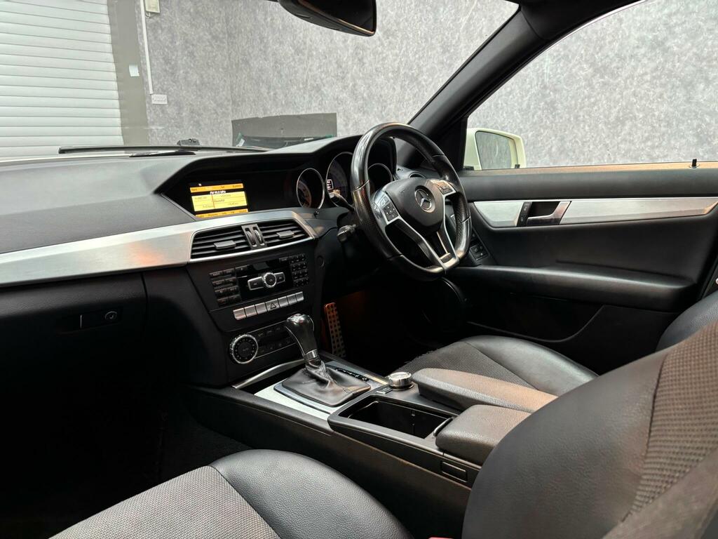 Mercedes-Benz C Class 2.1 C200 Cdi Blueefficiency Sport G-tronic Euro 5 DE12NHU White #6
