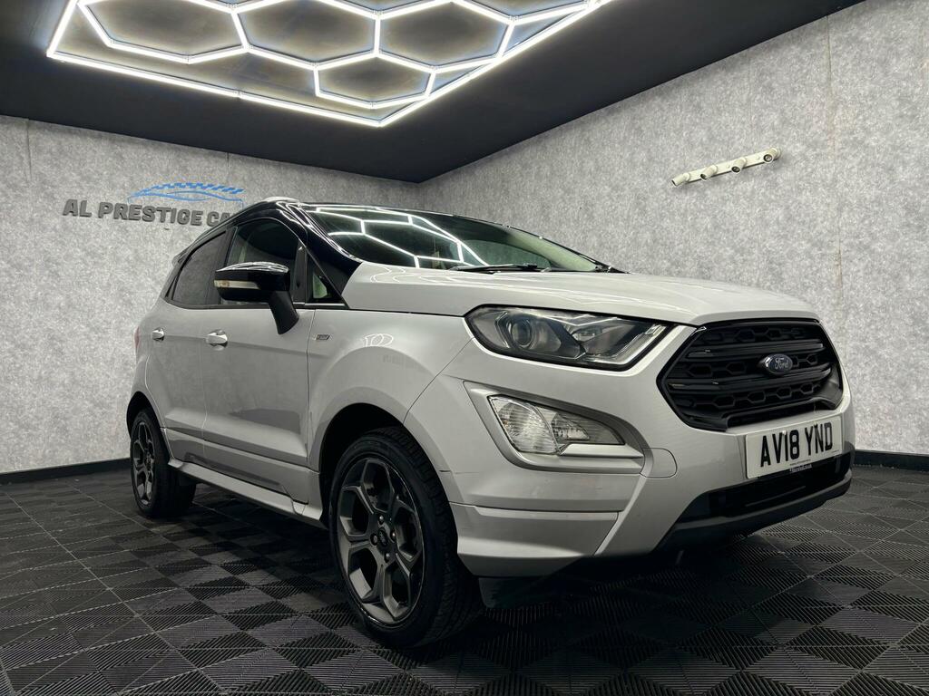 Ford Ecosport 1.0T Ecoboost St-line Euro 6 Ss AV18YND Silver #3