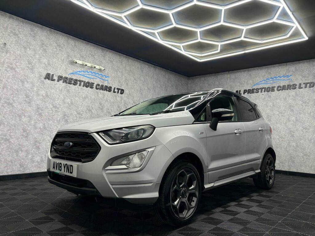 Ford Ecosport 1.0T Ecoboost St-line Euro 6 Ss AV18YND Silver