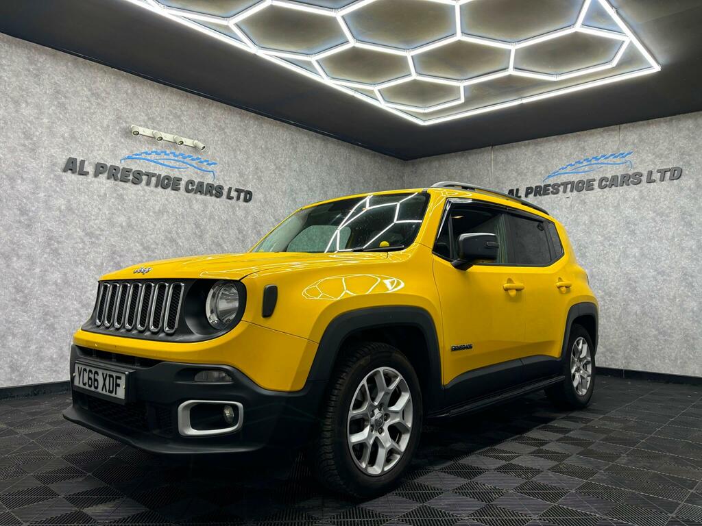 Jeep Renegade 1.4T Multiairii Longitude Ddct Euro 6 Ss Yellow
