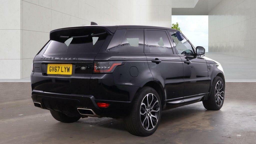 Land Rover Range Rover Sport Hse Black #2