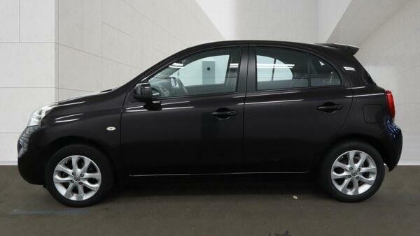 Nissan Micra 1.2 Visia Euro 6 Grey #10