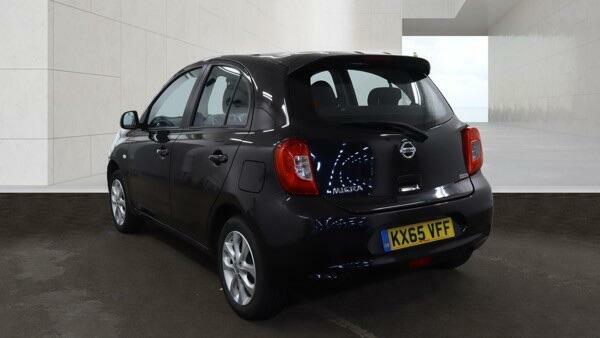 Nissan Micra Acenta Black #4