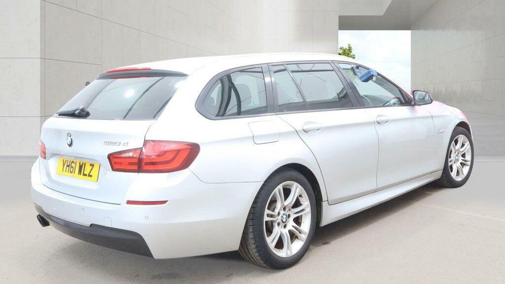 BMW 5 Series M Sport Silver #2