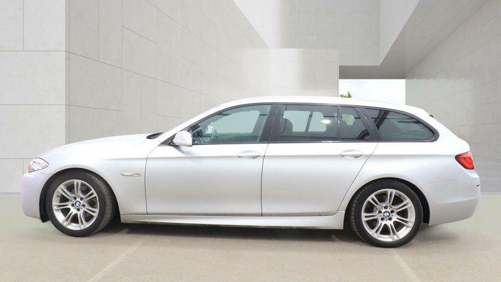 BMW 5 Series 3.0 525D M Sport Steptronic Euro 5 Silver #10